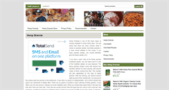 Desktop Screenshot of hempgranola.com